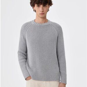 [NWT]YITAI Signature Rib Sweater - Grey